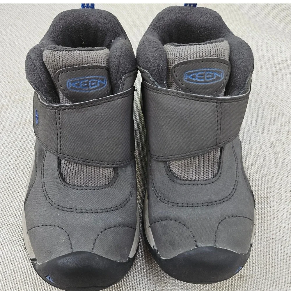 Keen Kootenay III Boots Toddler Boys 9 Gray Waterproof Winter Hiking 1019855